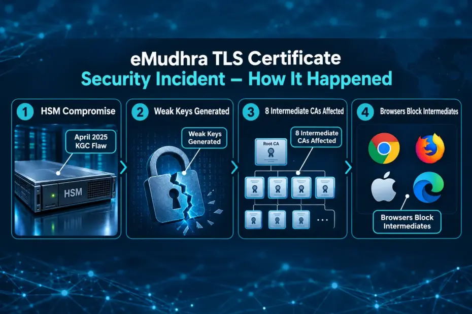 eMudhra TLS Certificate Security Incident: What the Compromised Keys Mean for Internet Security